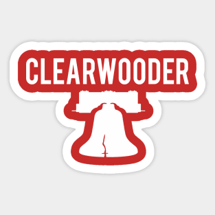 Clearwooder Sticker